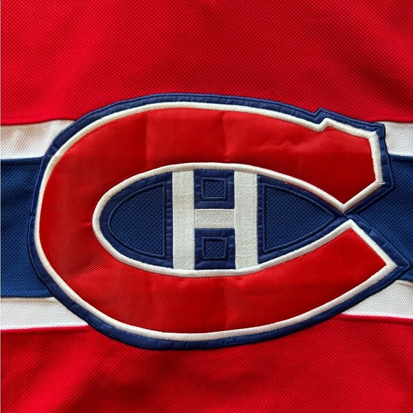 VTG Montreal Canadiens David Desharnais Reebok NHL Home Jersey w Strap Size: 48 - Picture 7 of 9